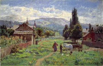 Theodore Clement Steele Painting - Cumberland Mountains Theodore Clement Steele